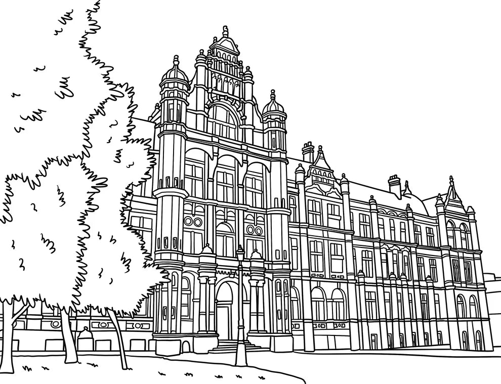 Colour In Salford - Colouring Book