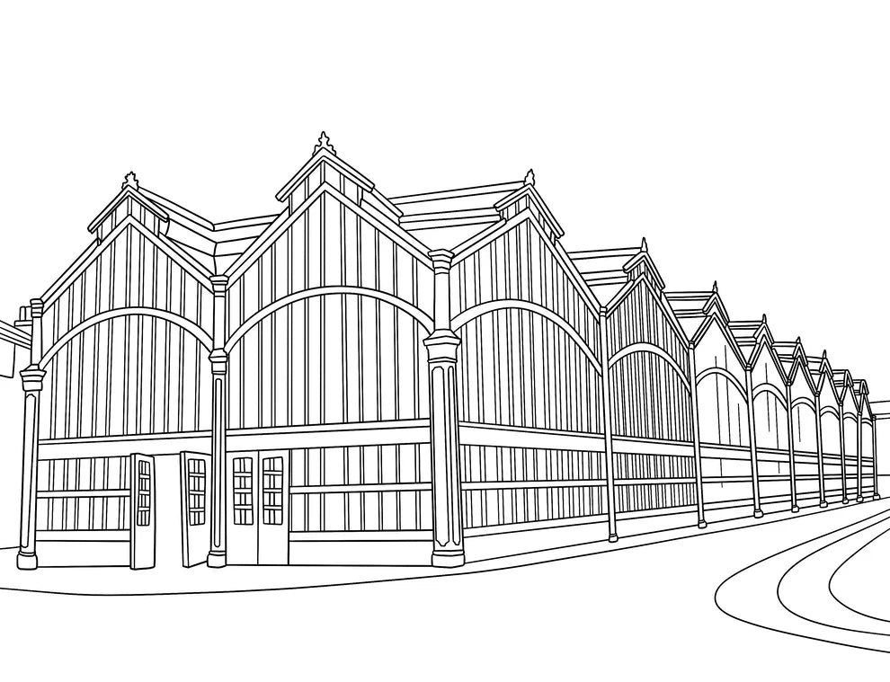 Colour In Stockport - Colouring Book