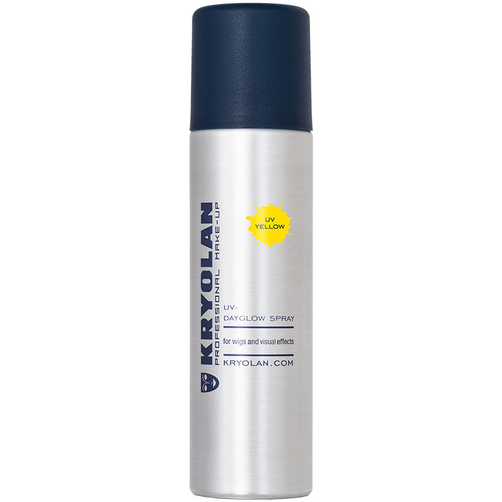 Kryolan UV-Dayglow Spray 150ml - UV Yellow