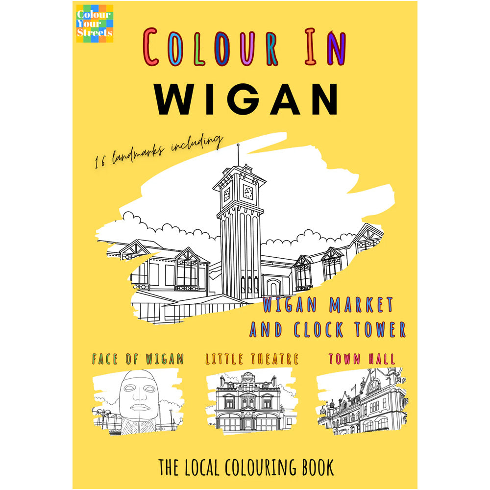 Colour In Wigan - Colouring Book
