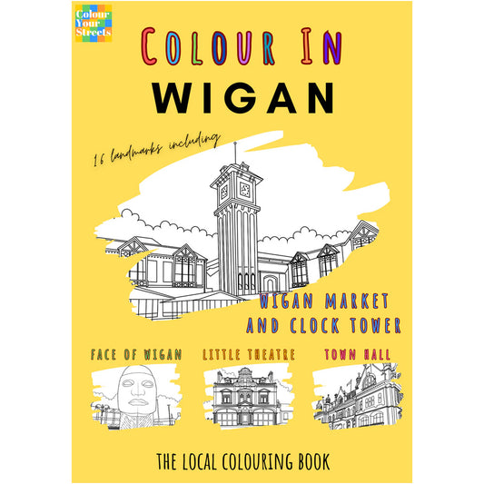 Colour In Wigan - Colouring Book