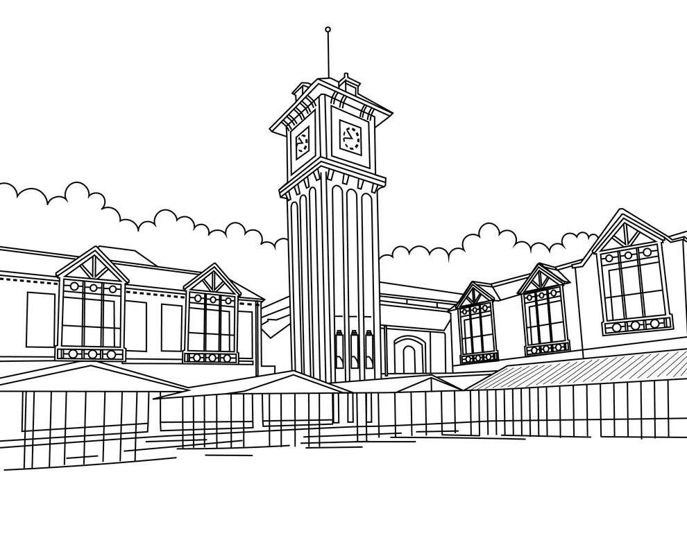 Colour In Wigan - Colouring Book