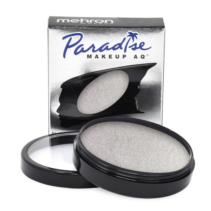 Mehron Paradise AQ - Brilliant Argente (Silver) 1.4oz Pro Size