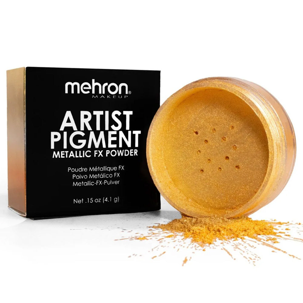 Mehron Artist Pigment Metallic FX - Yellow Gold