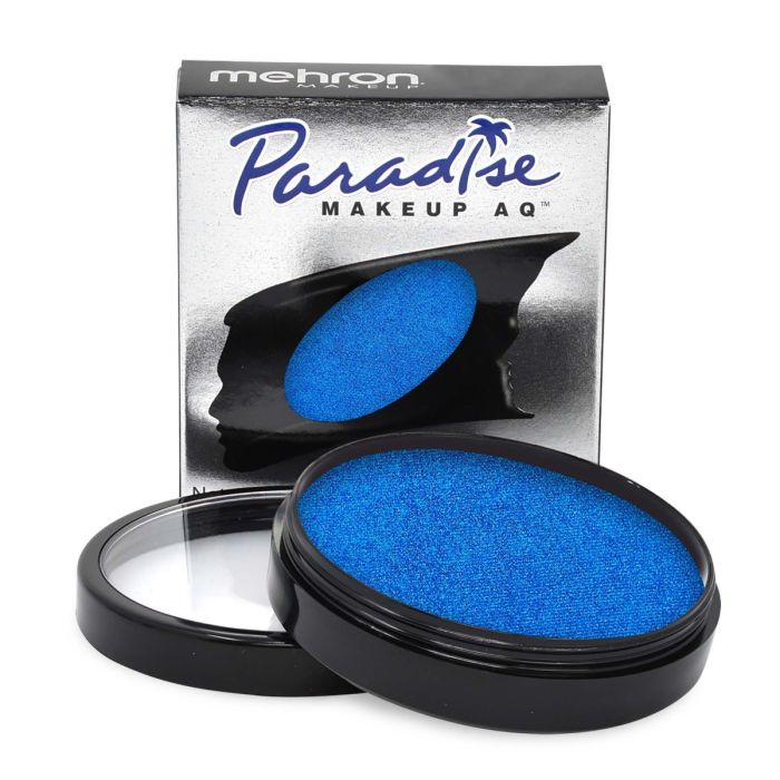 Mehron Paradise AQ - Brilliant Azur (Dark Blue) 1.4oz Pro Size