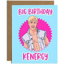 Image of Big Birthday Kenergy - Birthday Card