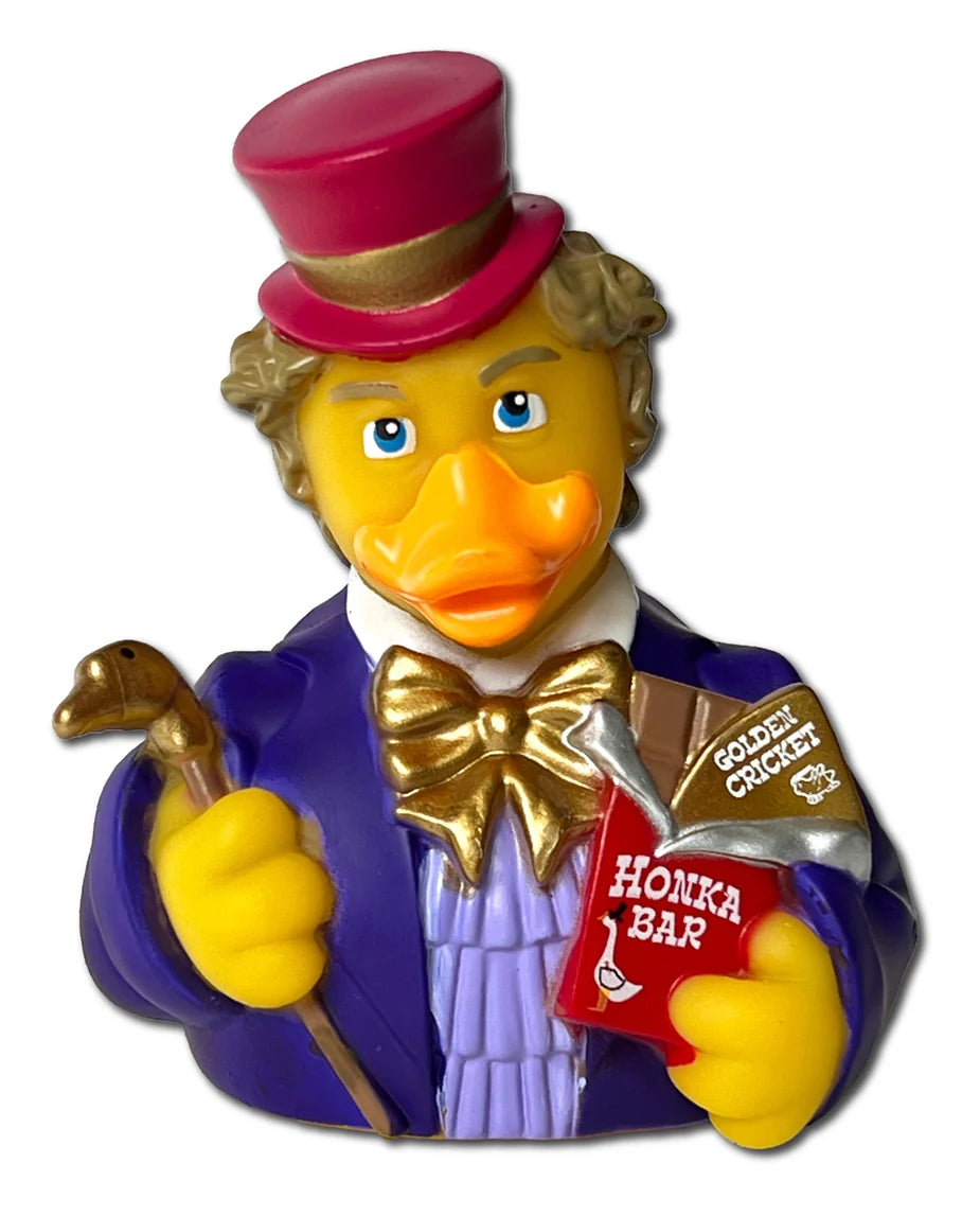 CelebriDucks - Bill-y Honka / Willy Wonka Boxed Rubber Duck