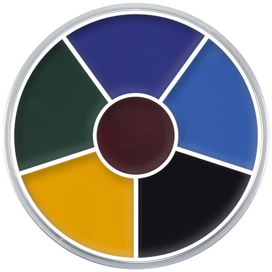 Kryolan Cream Colour Circle Wheel 30g - Black Eye 2