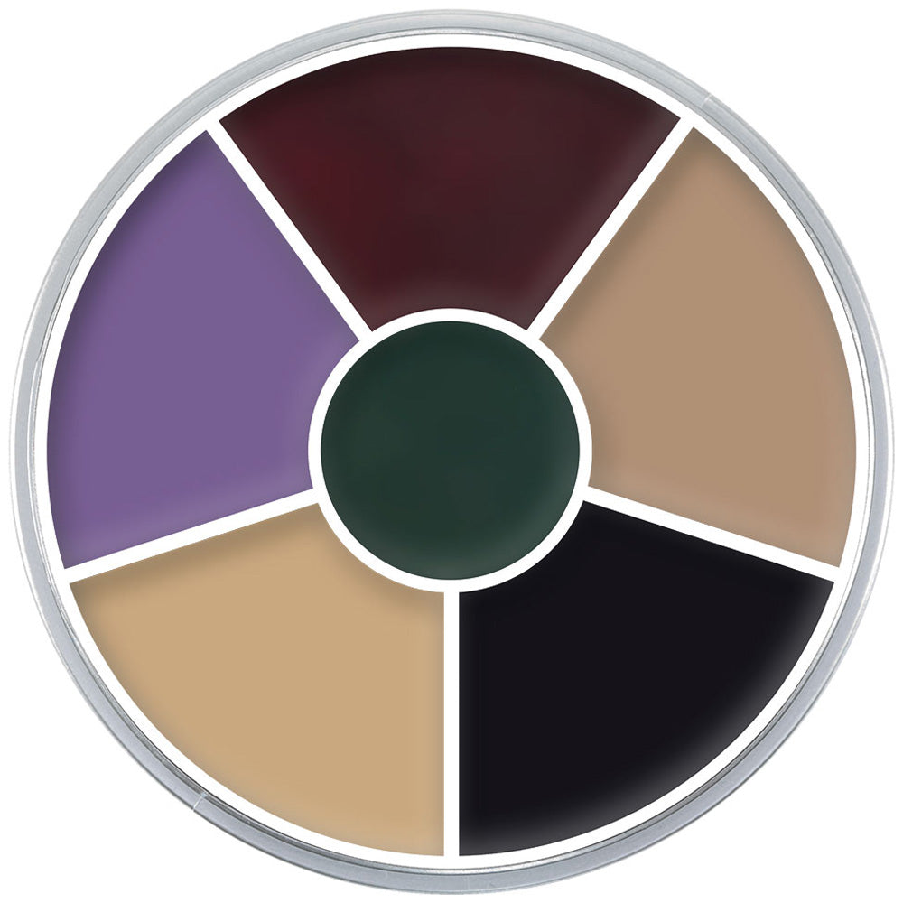 Kryolan Cream Colour Circle Wheel 30g - Black Eye