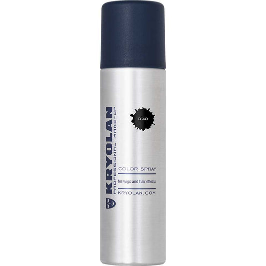 Kryolan Colour Spray - Black (D40)