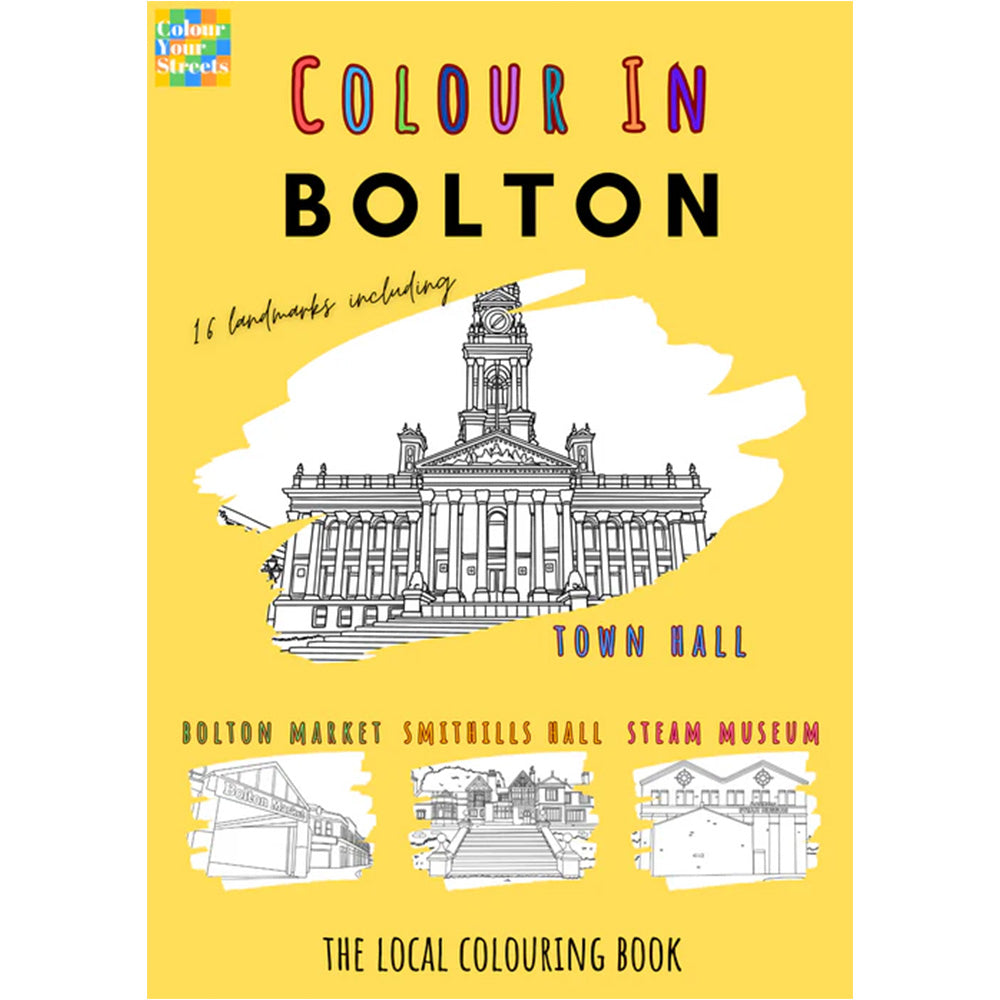 Colour In Bolton - Colouring Book