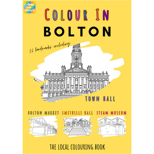 Colour In Bolton - Colouring Book