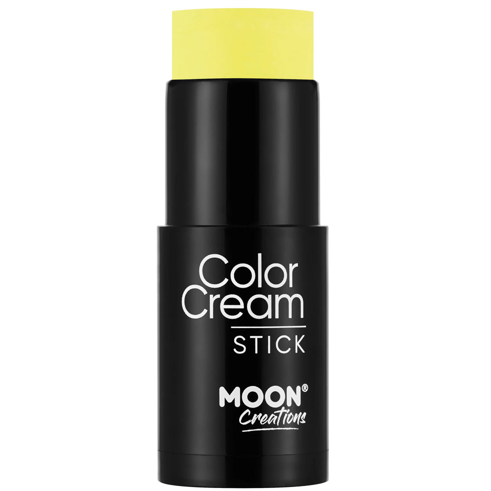 Moon Neon UV ColorCream Paint Sticks - Bright Yellow