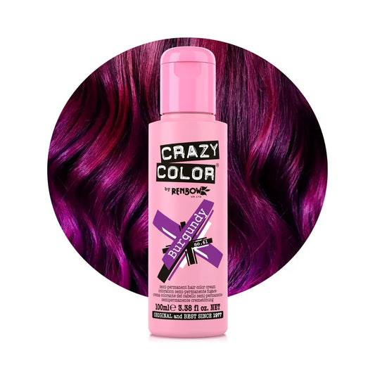 Crazy Color Hair Dye - Burgundy