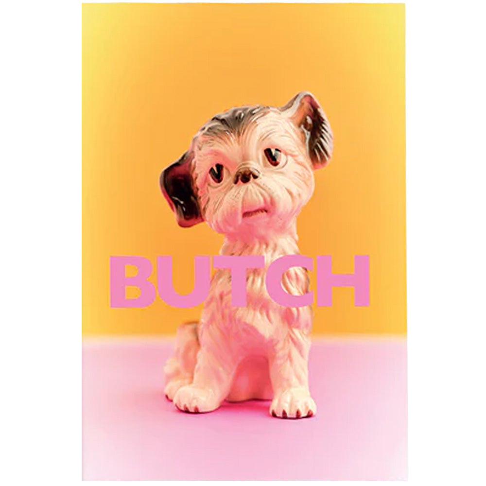 Ornament Art Greetings Card - Butch Dog