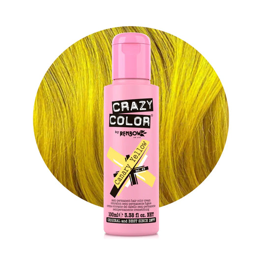 Crazy Color Hair Dye - Canary Yellow