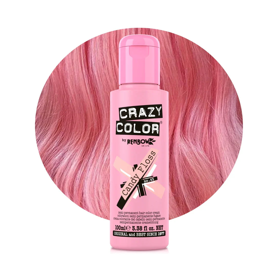 Crazy Color Hair Dye - Candy Floss