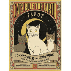 Image of Cats Rule the Earth Tarot - 78-Card Deck and Guidebook for the Feline-Obsessed