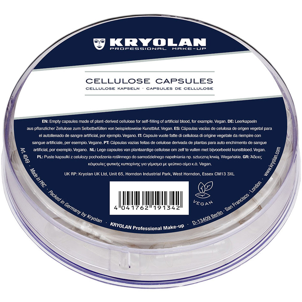 Kryolan Cellulose Capsules