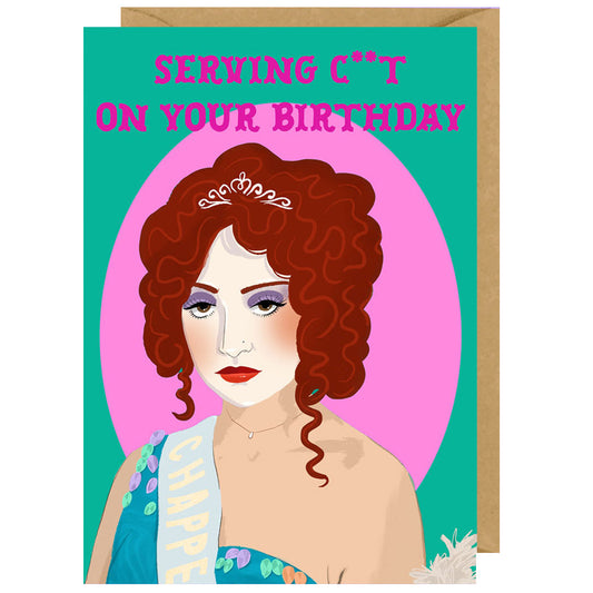 Chappell Roan - Serving C*nt On Your Birthday Birthday Card