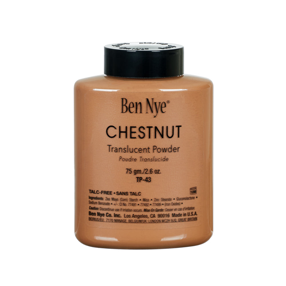 Ben Nye Luxury Powder Chestnut 3oz Shaker