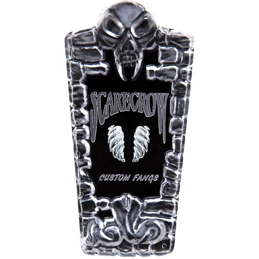 Scarecrow Chrome Spiral Deluxe Fangs