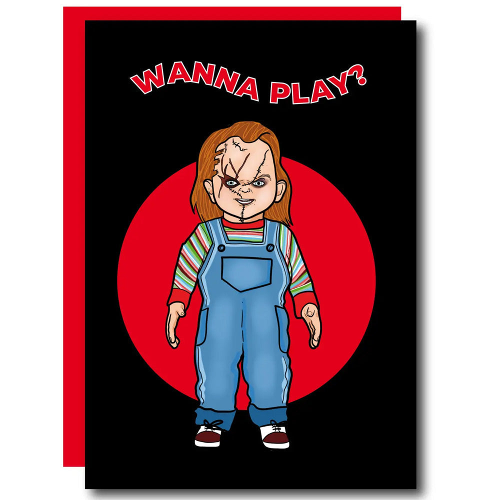 Chucky - Wanna Play? Birthday Card