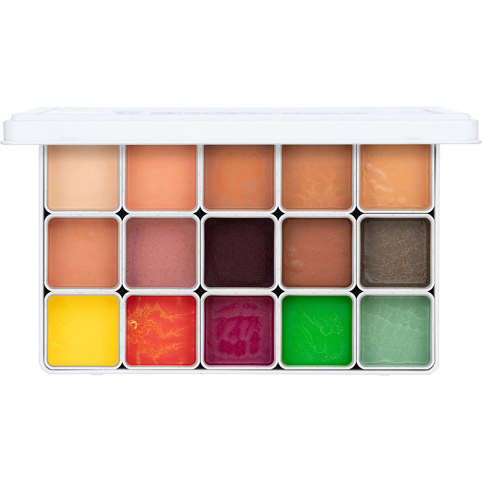 Kryolan FX Design Color Palette 15 Colors - Complexion