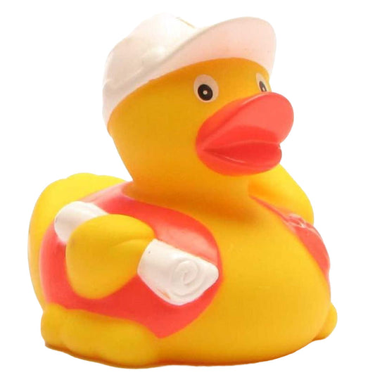 Rubber Duck - Construction Worker Duck (Schnabels #1583)