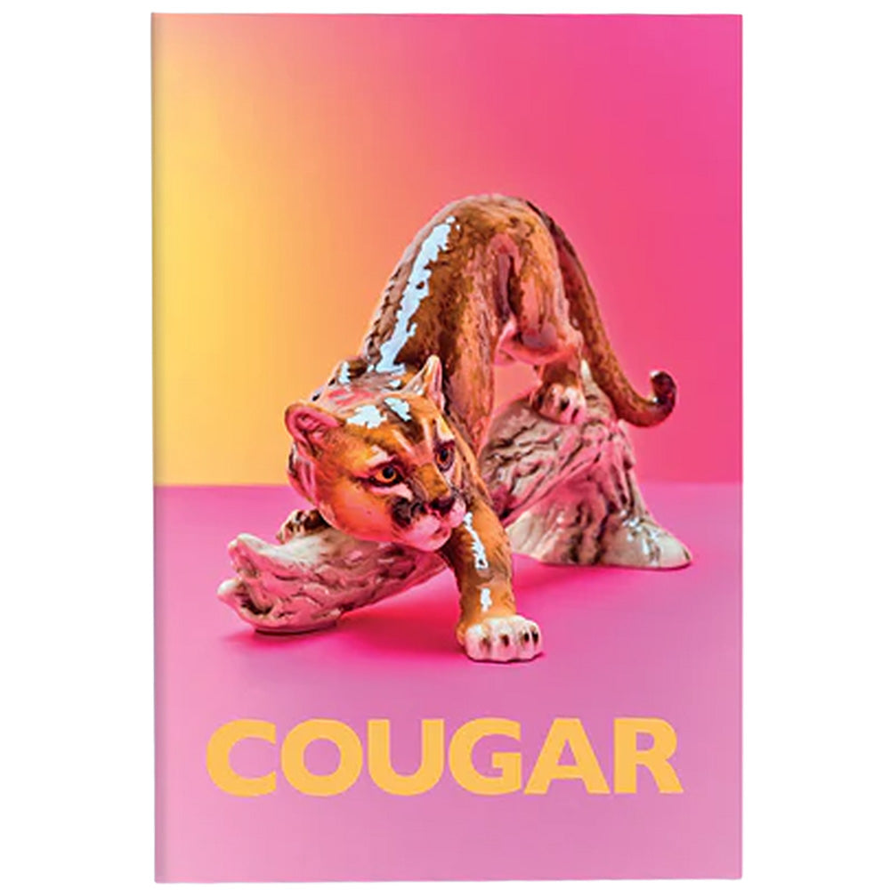 Ornament Art Greetings Card - Cougar