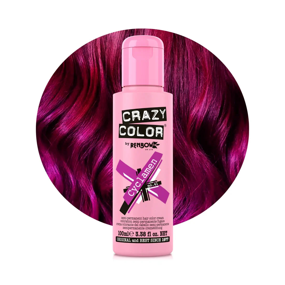 Crazy Color Hair Dye - Cyclamen