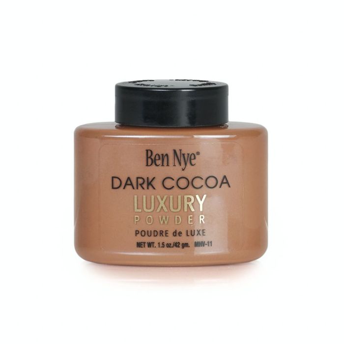 Ben Nye Luxury Powder Dark Cocoa 1.5oz Shaker