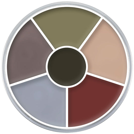 Kryolan Cream Colour Circle Wheel 30g - Death