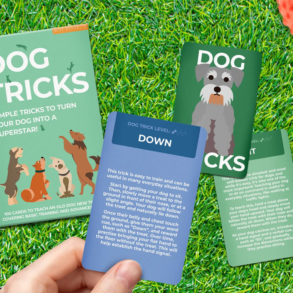 Dog Tricks Card Set