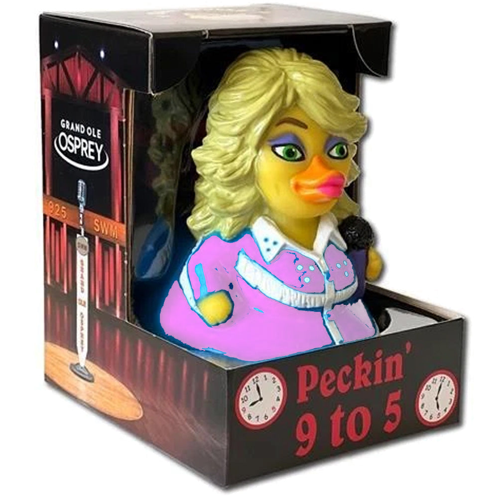 CelebriDucks - Dolly Parton / Pluckin' 9 to 5 Boxed Rubber Duck