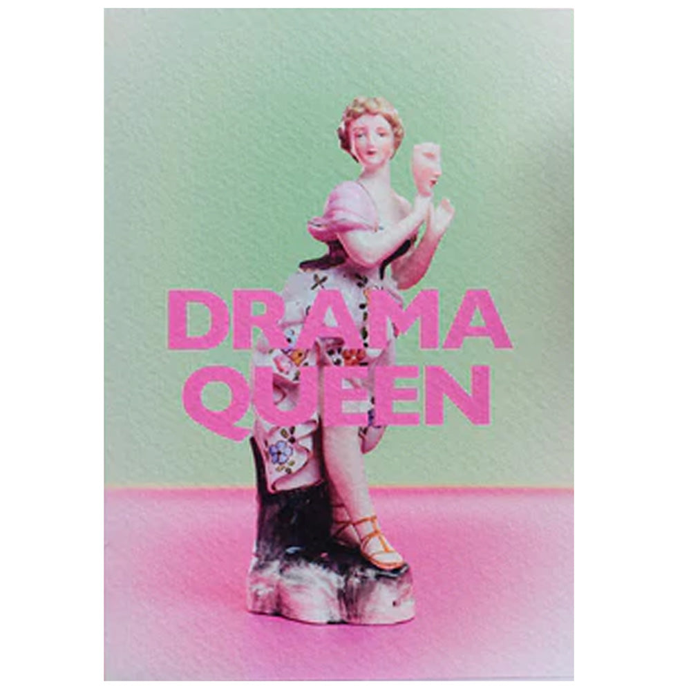 Ornament Art Greetings Card - Drama Queen