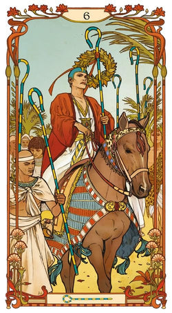 Image of Egyptian Art Nouveau Tarot Cards