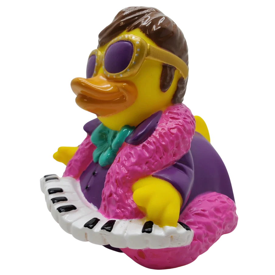 CelebriDucks - Elton John / Quackadile Flock Boxed Rubber Duck