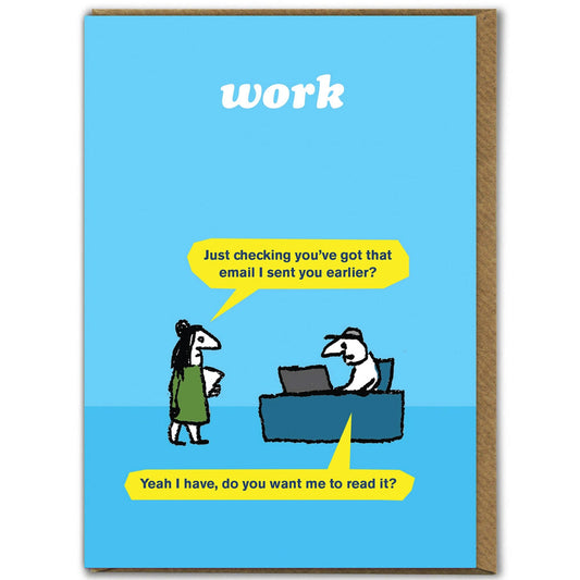 Modern Toss Birthday Card - Email Check