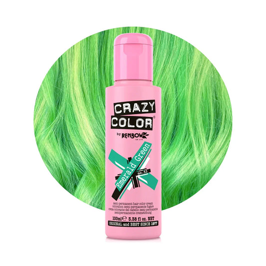 Crazy Color Hair Dye - Emerald Green