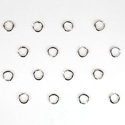 Image of Emergency Piercings Silver Rings