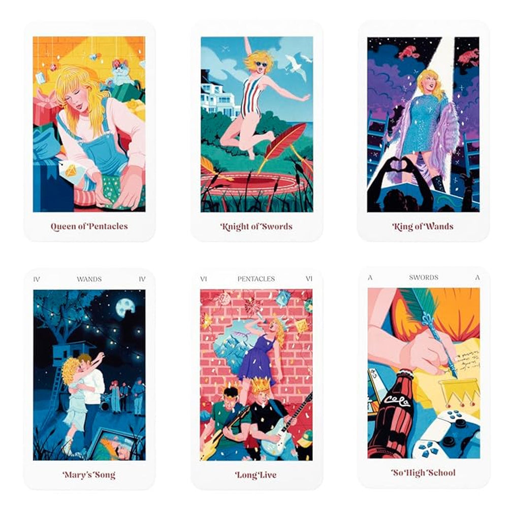 The Eras Tarot - A Deck and Guidebook Tribute to the Magic of Taylor Swift