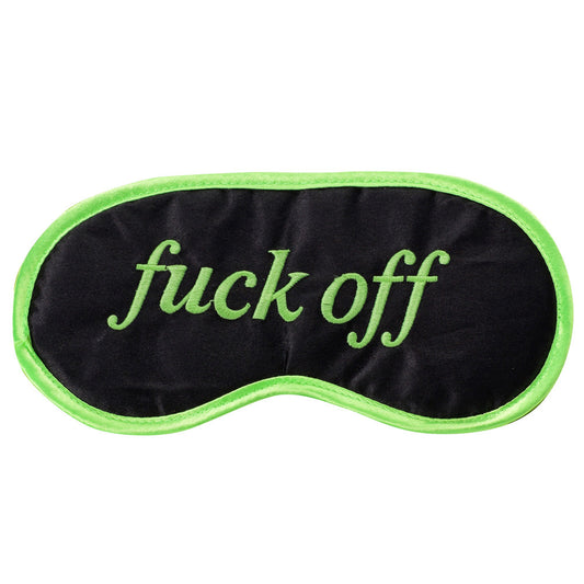 Eye Mask - F*ck Off (Glow In The Dark)