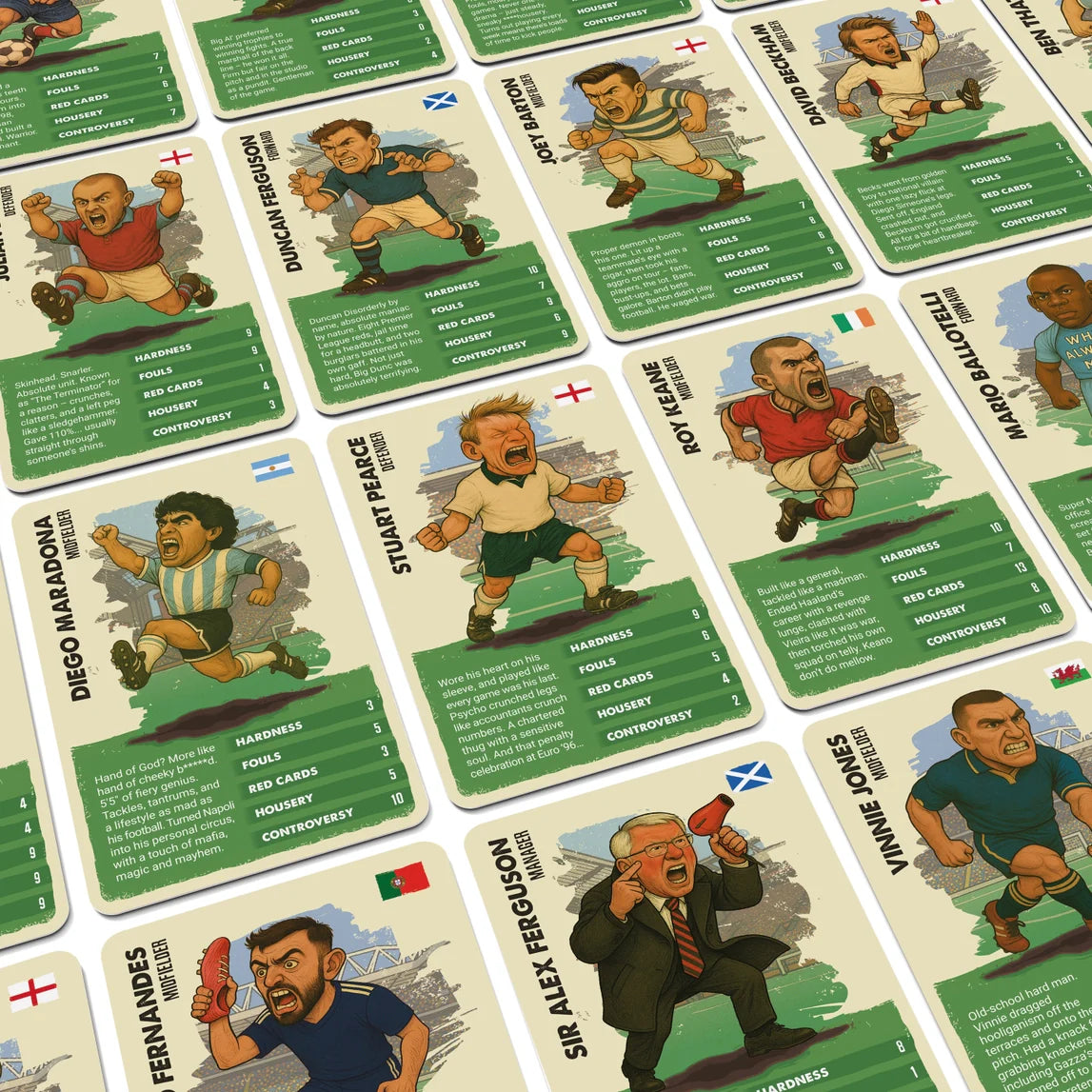 Footbrawlers Card Game