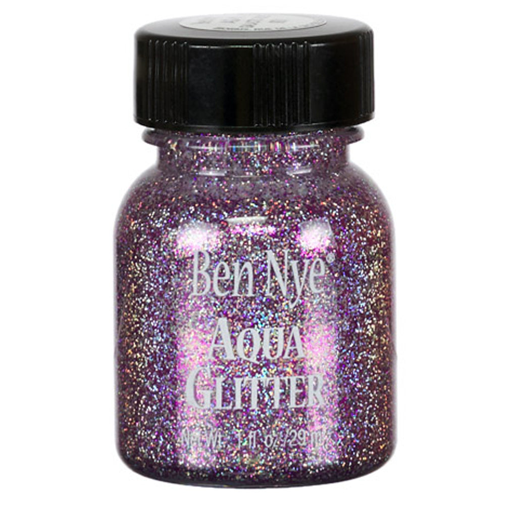 Ben Nye Aqua Glitter - Galactic Violet