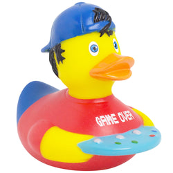 Image of Lilalu Rubber Duck - Gamer Boy (#2237)