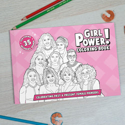Image of Girl Power Colouring Book