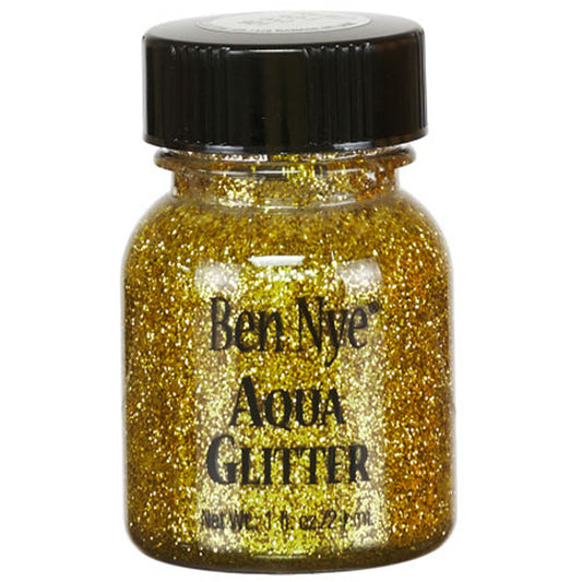 Ben Nye Aqua Glitter - Gold