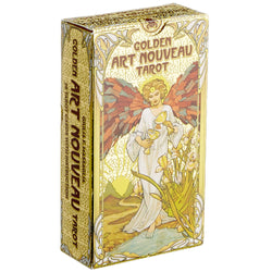 Image of Golden Art Nouveau Tarot Cards