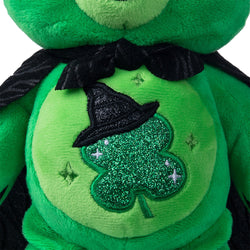 Image of Care Bears x Wicked - Good Luck Bear as Elphaba - Movie 1 (22cm Plush)